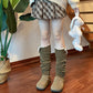 Aesthetic button lace leg warmers c0167