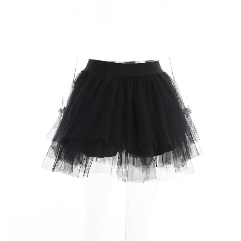 Darkness princess Tutu skirt/ halter camisole ah0115